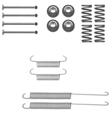 HELLA PAGID Комплектующие, тормозная колодка 8DZ 355 205-411